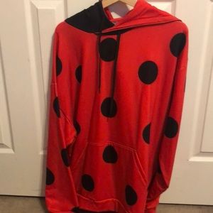 Ladybug cosplay hoodie